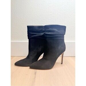 NWT ✨ Marc Fisher Black Suede ‘Rasta Bootie’ Size 8